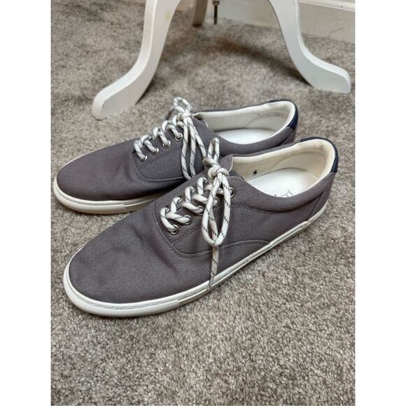 J.Crew Explorer canvas lace-up sneakers Men's 10 - Picture 2 of 7